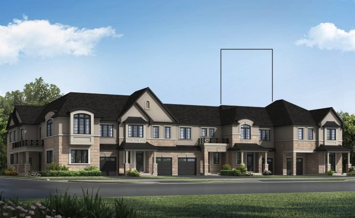 Freehold 2-Storey Townhome elevation A